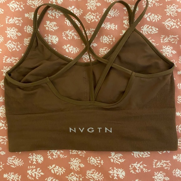 COPY - Nvgtn Mocha Flourish Bra - Picture 1 of 3
